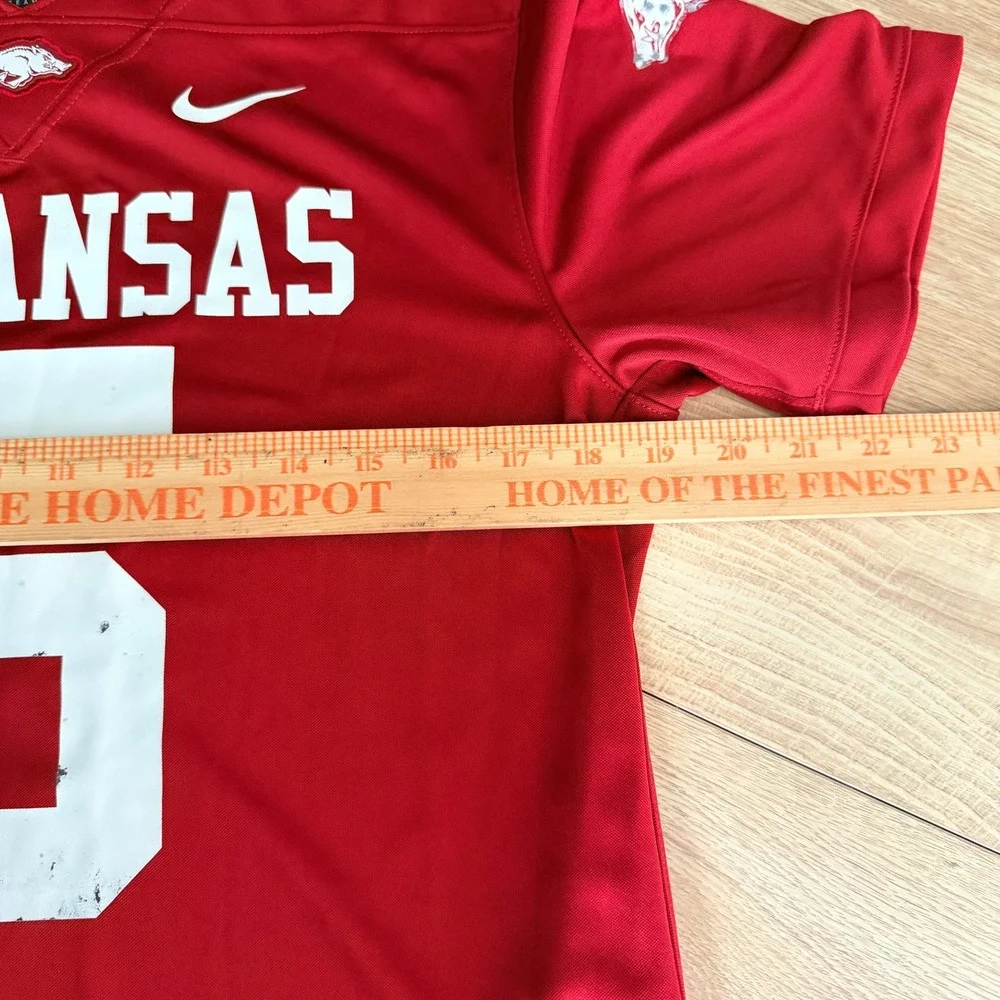 Nike Arkansas Razorbacks #5 Football Jersey Darren McFadden Youth L Red read